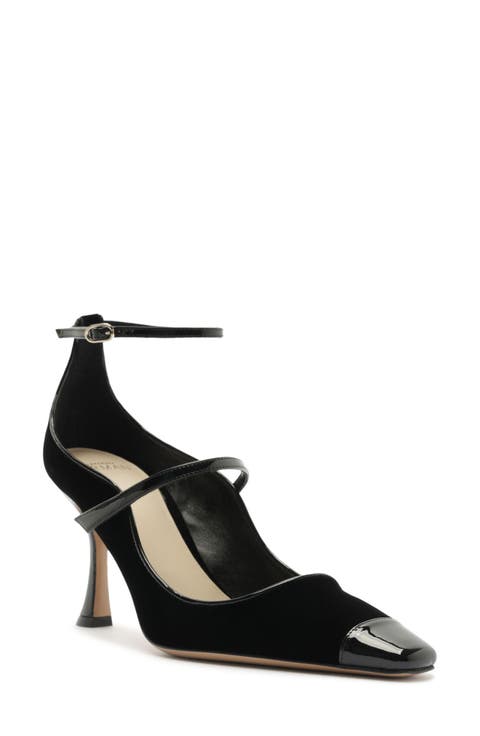 Tita Wave Ankle Strap Pump