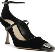 Alexandre Birman Tita Wave Ankle Strap Pump