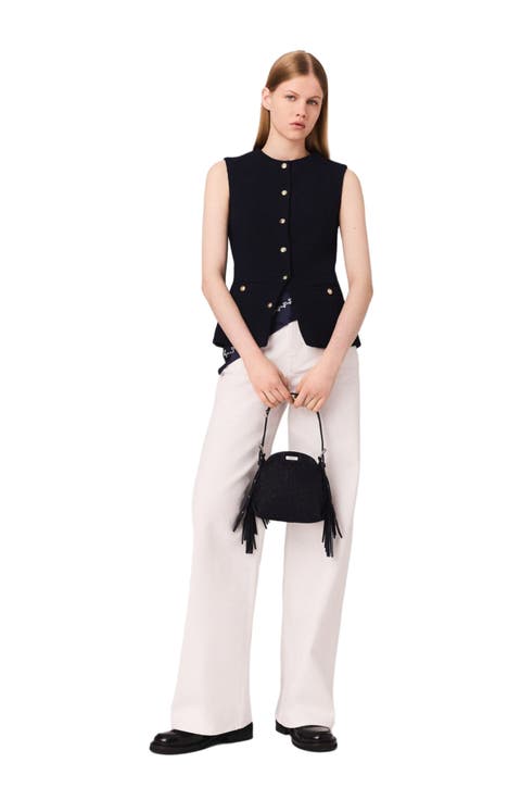 トップス TWEED TUCK PEPLUM TOPS Tweed Peplum Top – Twelve Oak Boutique