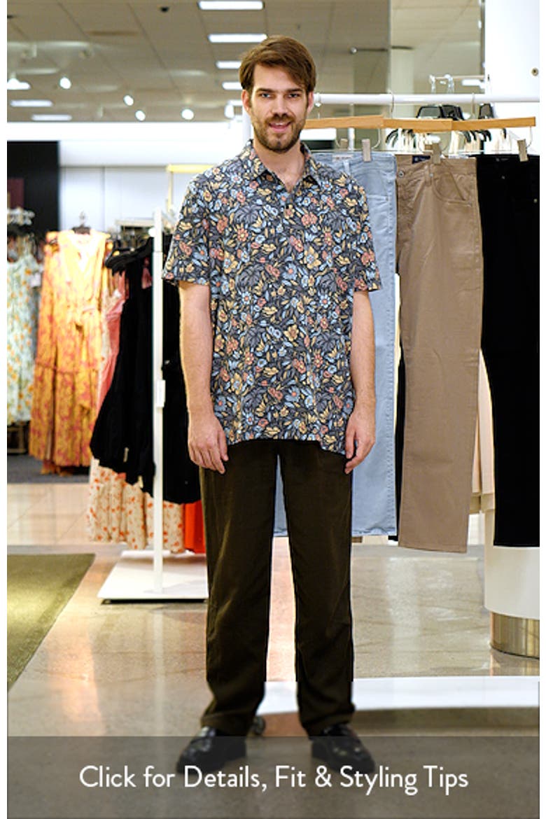 Featherweight Day Floral Piqué Polo video