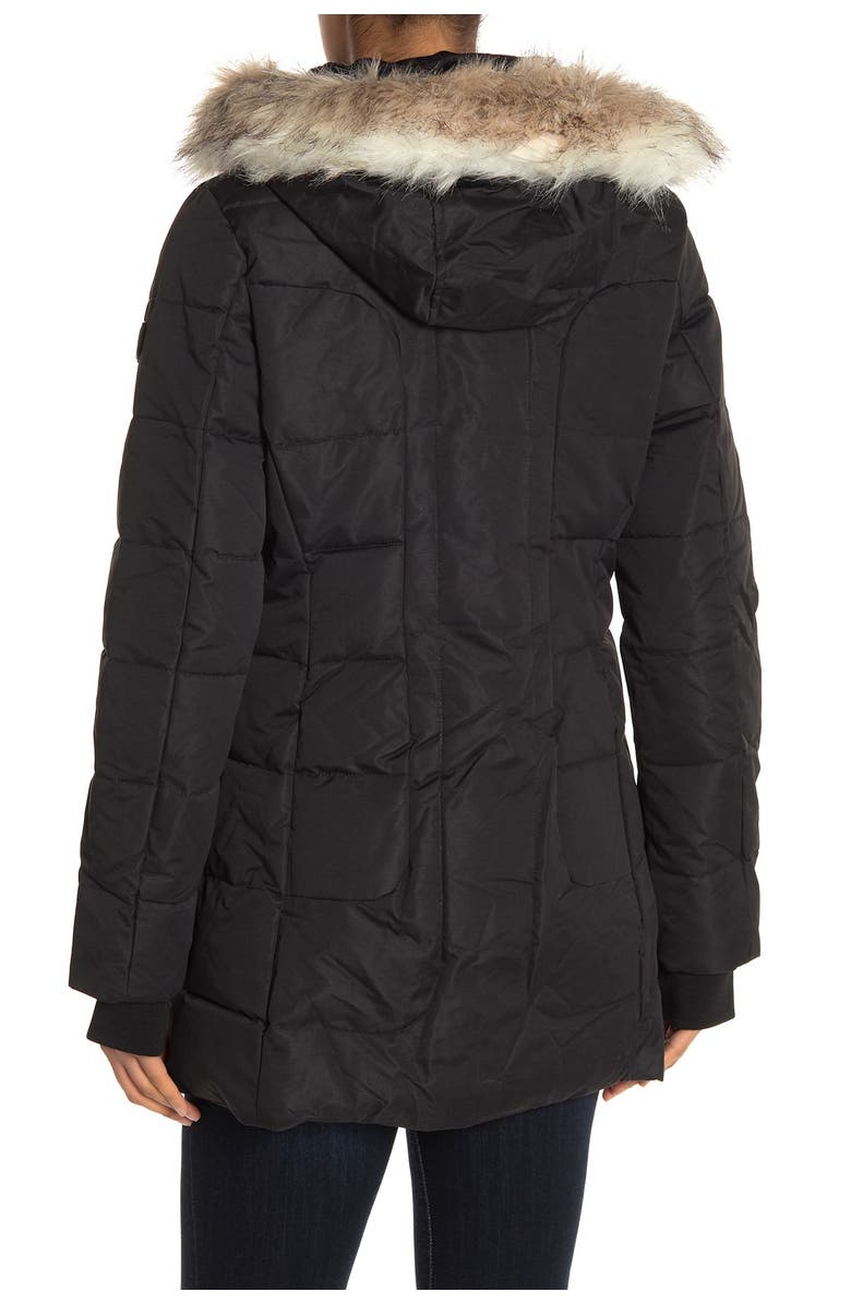 Noize Faux Fur Parka, Main, color, 