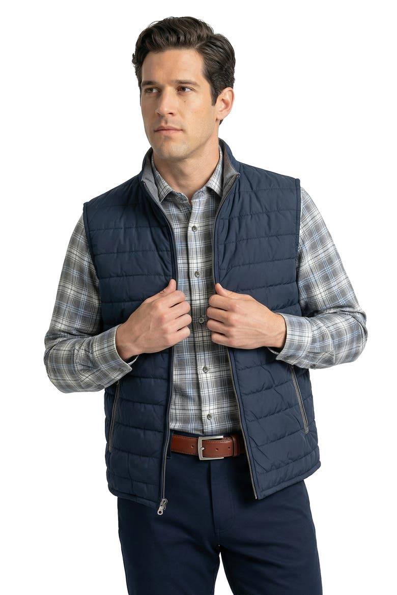 Reversible Puffer Vest, Alternate, color, GREY