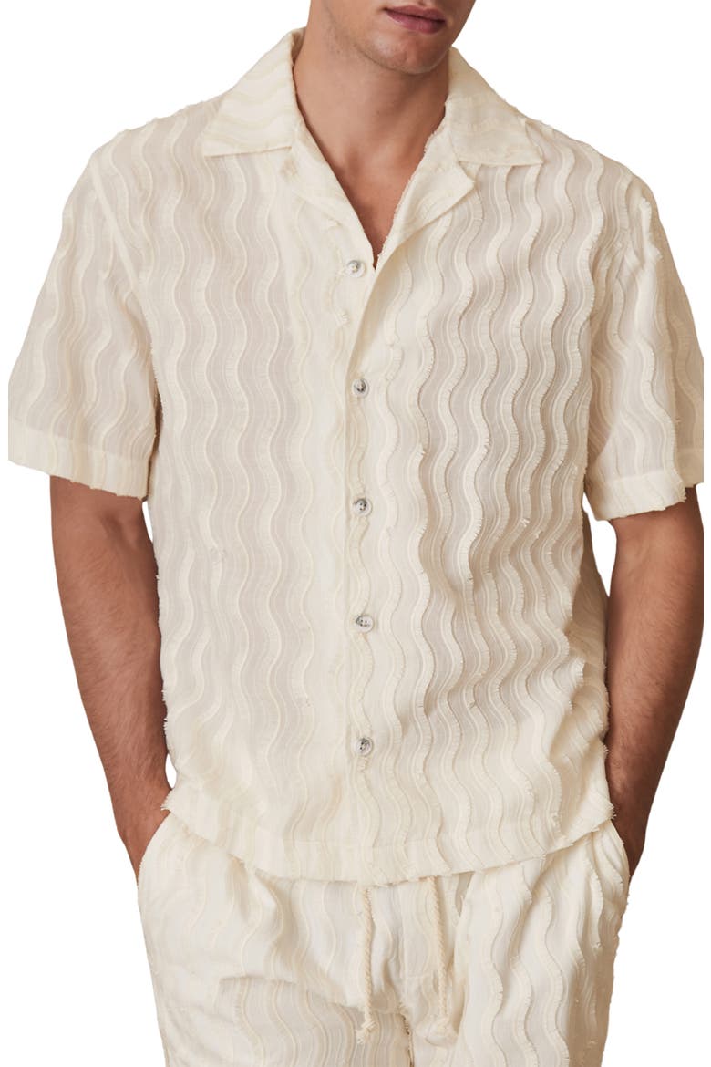 x Ché Mastella Camp Shirt, Main, color, OFF WHITE