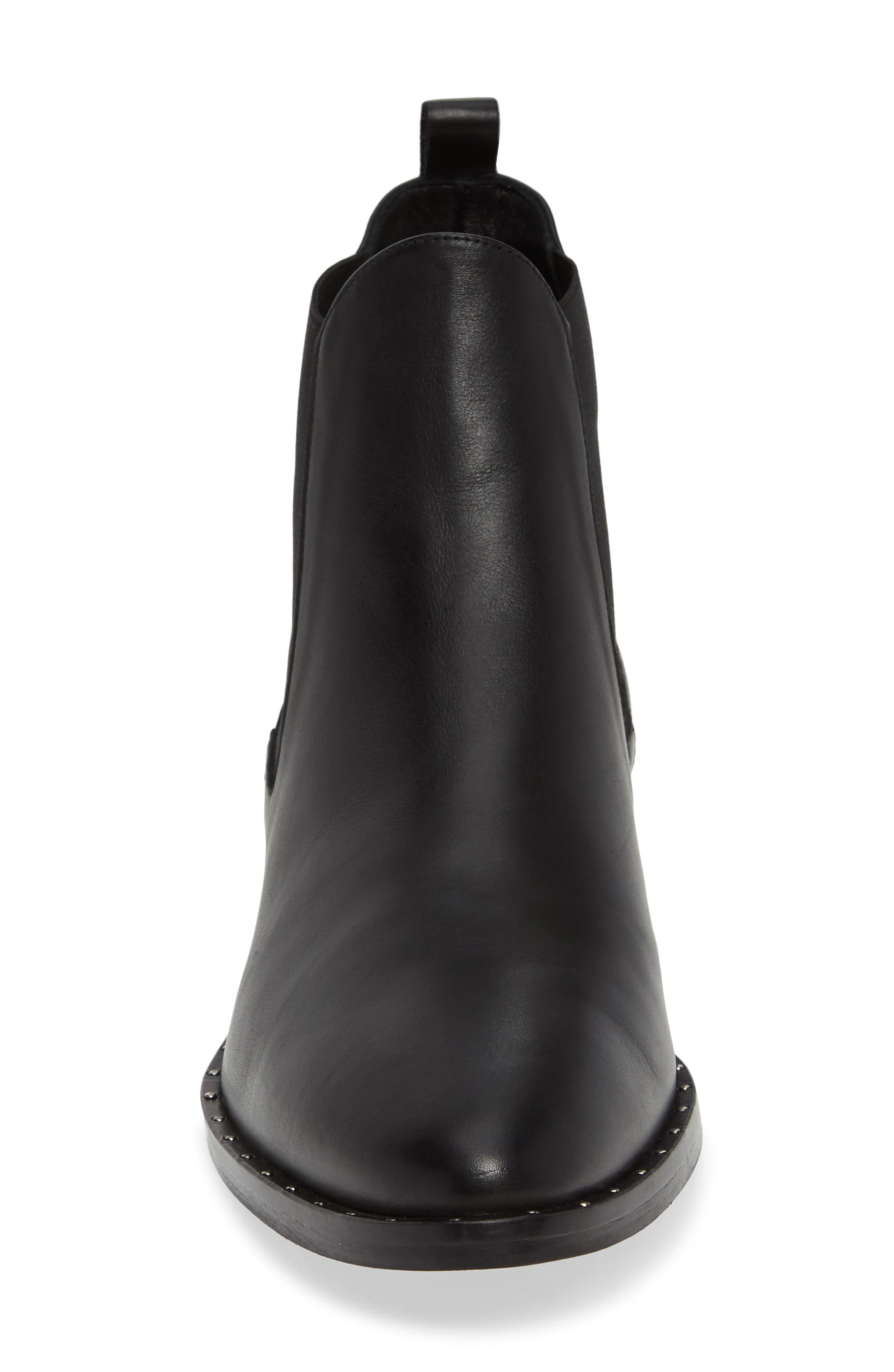 Sleek Chelsea Boot, Alternate, color, BLACK CALF