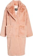 UGG® Avaline Faux Fur Longline Coat