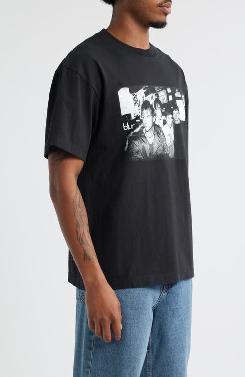 Id Supply Co Wmx Blur Nights Graphic T-shirt In Black