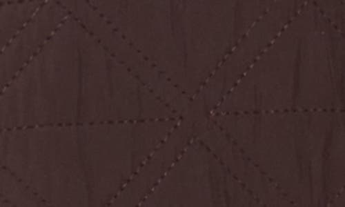 Bernardo Quilted Barn Jacket In Brown