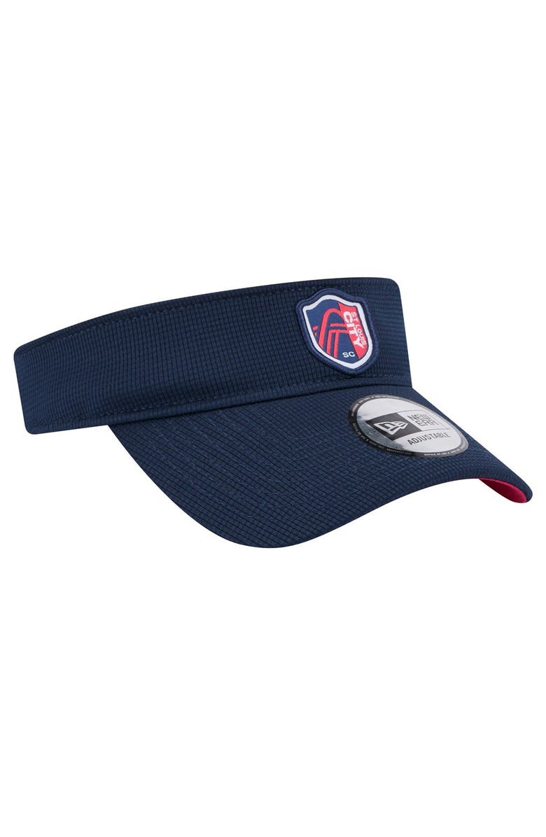 New Era Men's New Era Pink St. Louis City SC Game Day Adjustable Visor, Alternate, color,