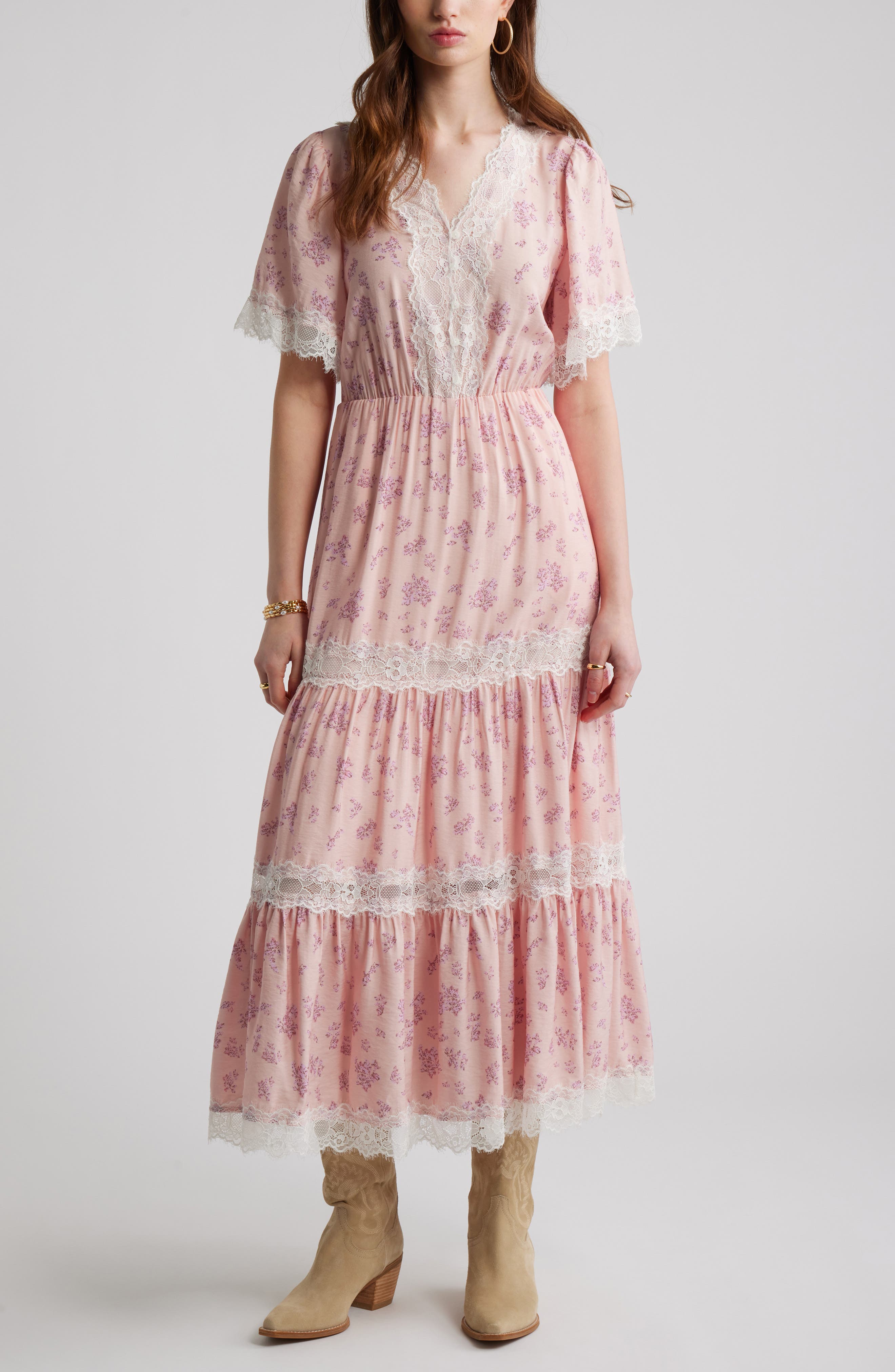 selected PINK LAYERED SPRIGS