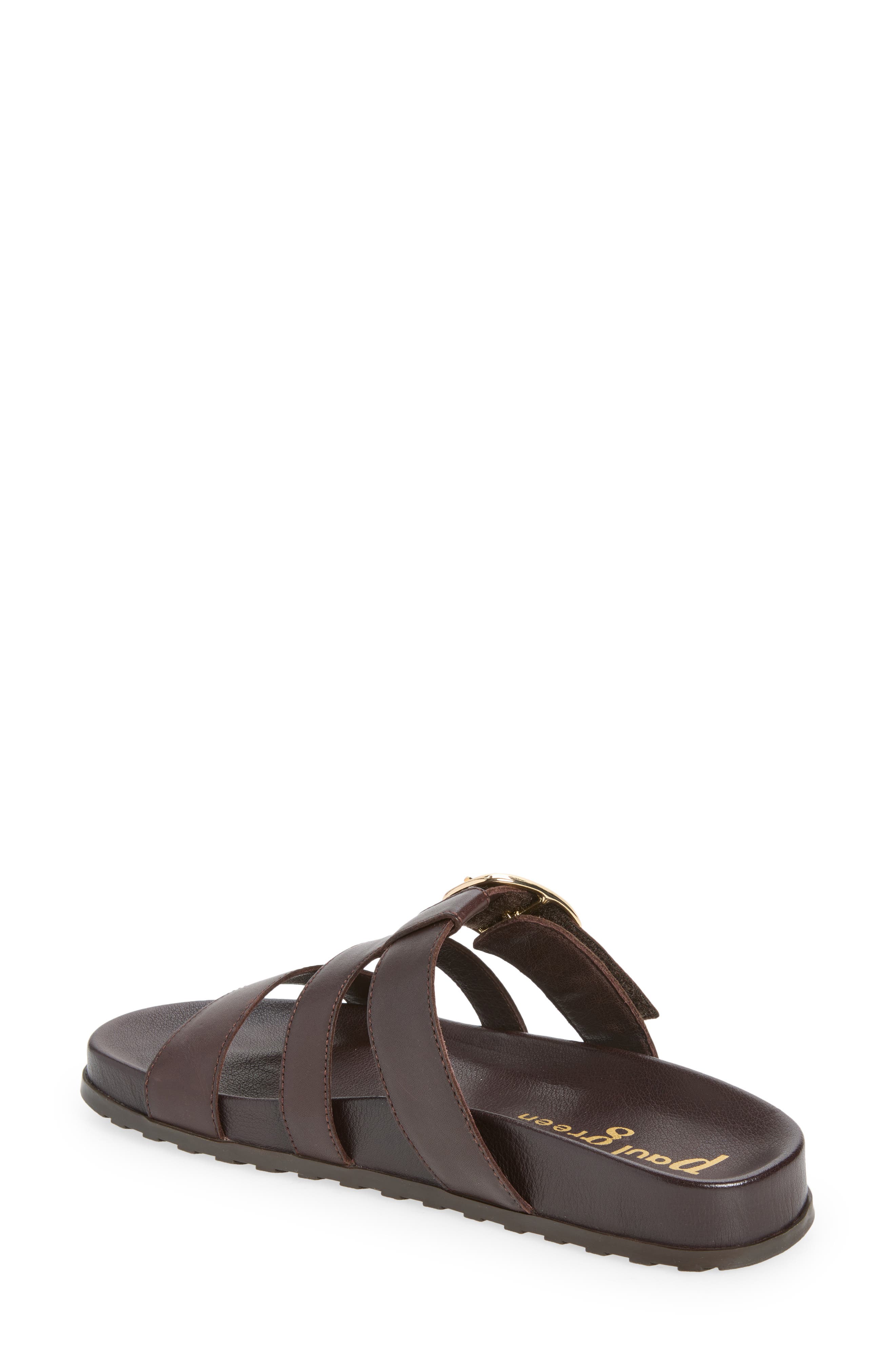 Diego Platform Slide Sandal, Alternate, color, MORO SOFT LEATHER