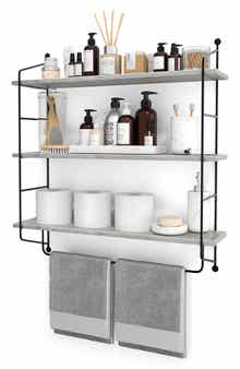 3-Tier Wooden Floating Shelf