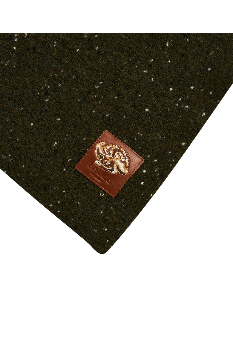 Fable England Green Knitted Scarf, Alternate, color, Woodland Green