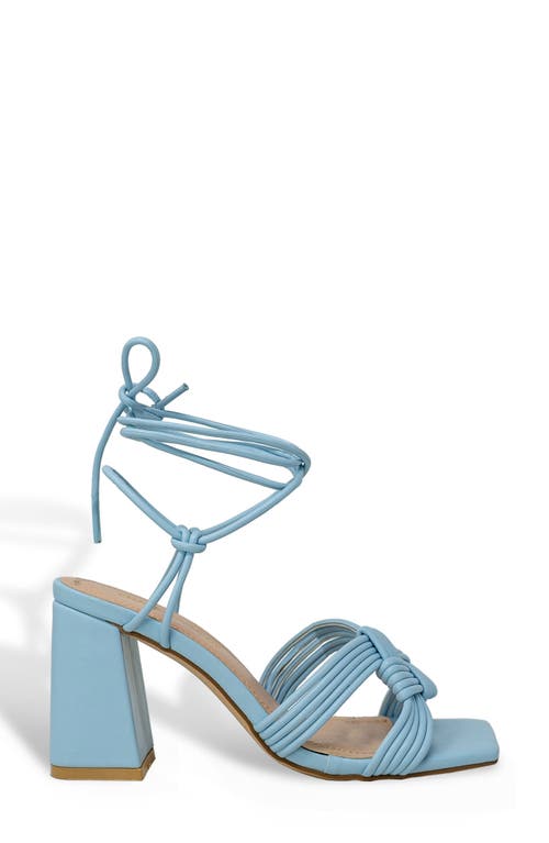 Chase & Chloe Chase And Chloe Jayden Ankle Wrap Sandal