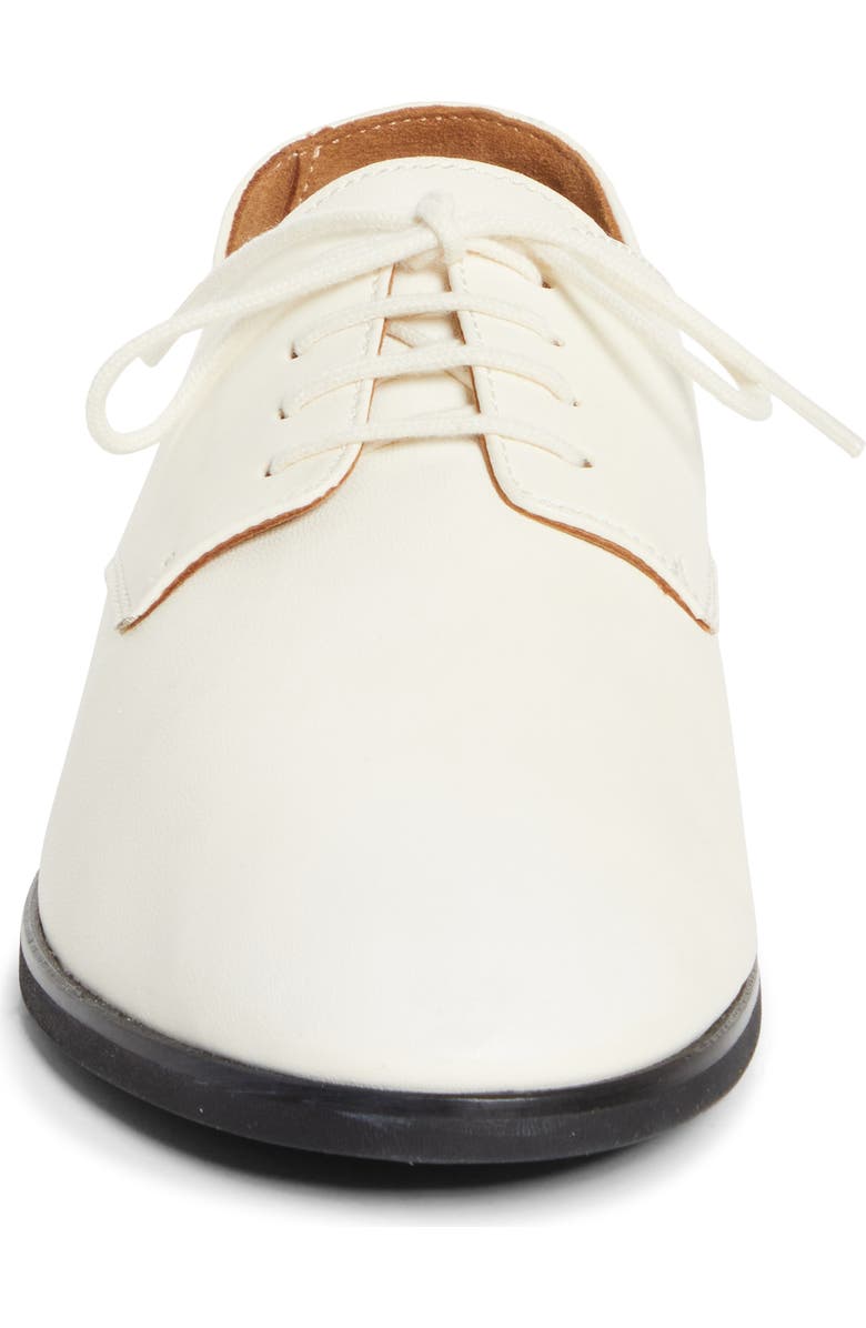 Common Projects Soft Plain Toe Derby, Alternate, color, 4102 Off White