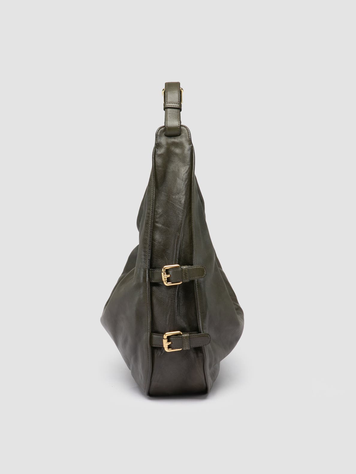 Julie 015 Crescent Shoulder Bag, Alternate, color, Green