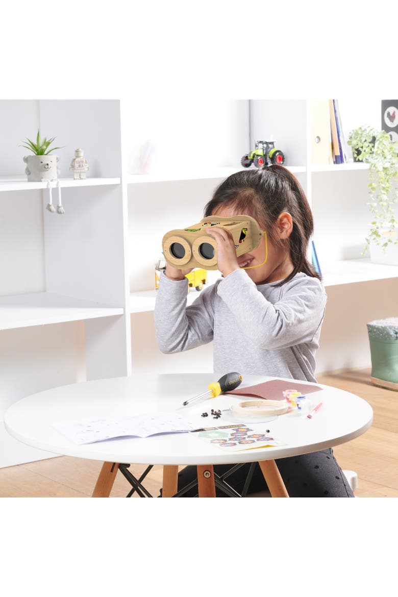 Wood Binocular Kit, Alternate, color, Multi color