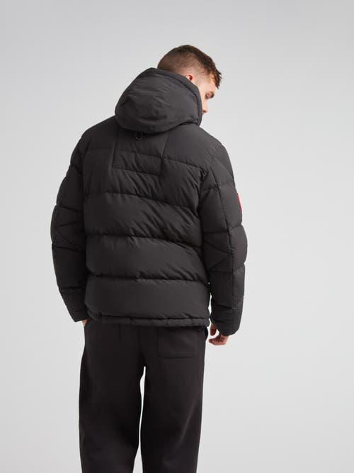 Jack1t Ez Frontier Prime Hooded Puffer Coat In Black
