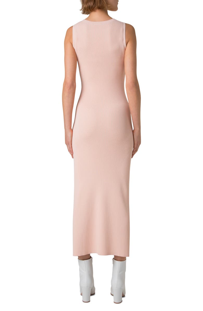Akris Sleeveless Knit Tube Dress, Alternate, color, Peach