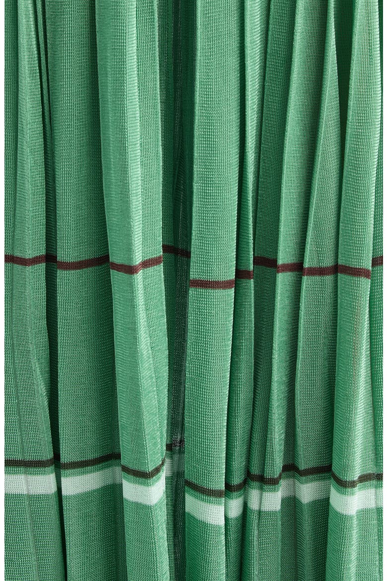 Kingsley Pleated Maxi Dress, Alternate, color, LILY PAD