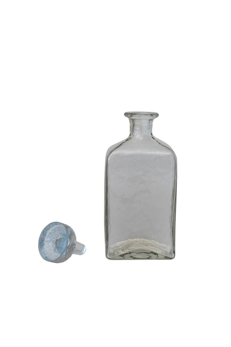 Glass Decanter, Clear, Alternate, color, Clear