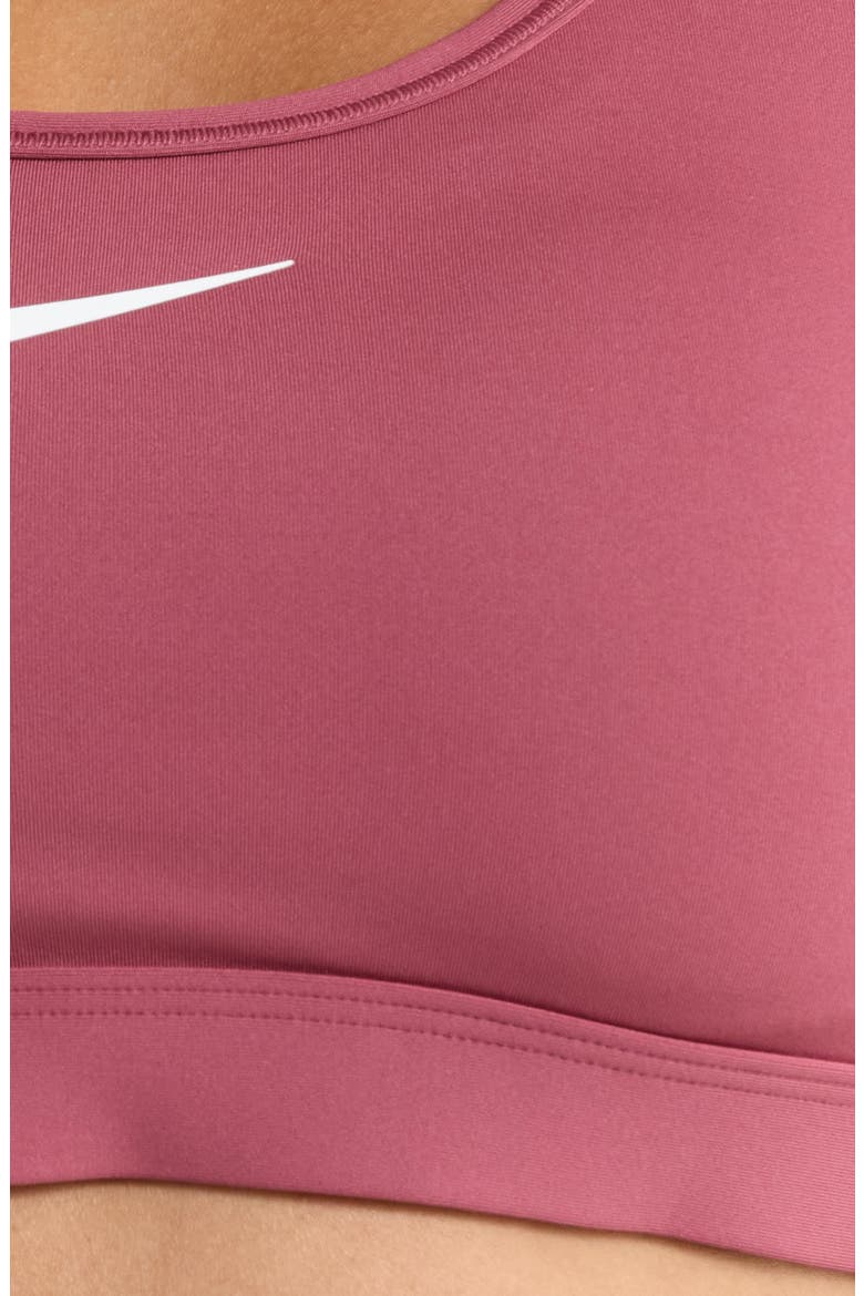 Dri-FIT Swoosh Medium Support Padded Sports Bra, Alternate, color, 654 PKSMOK/WHITE