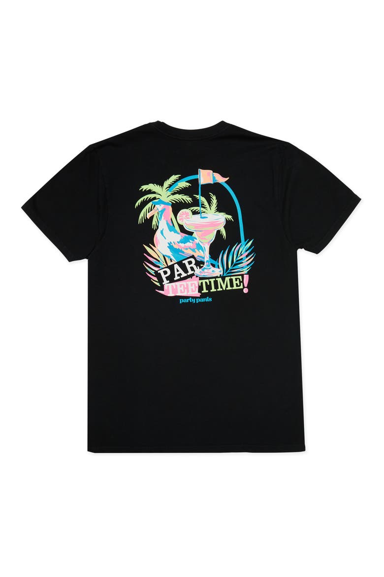 Par-Tee Time Graphic T-Shirt, Alternate, color, BLACK