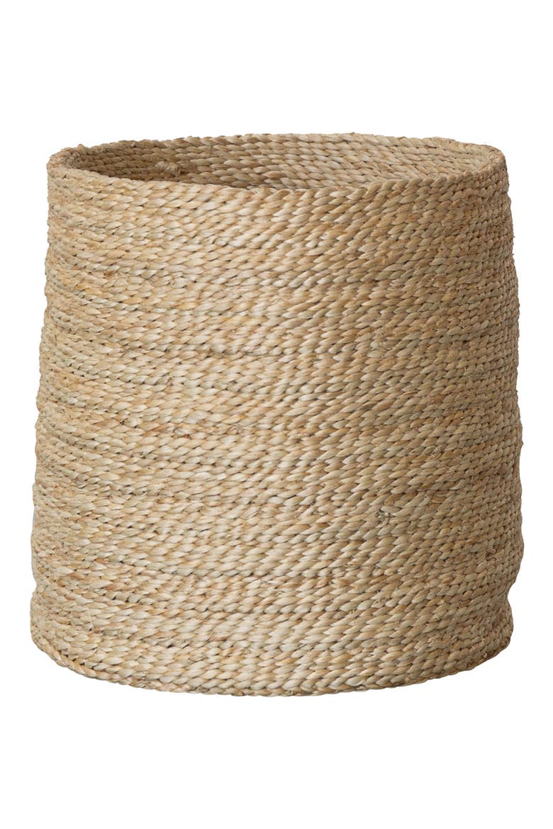 Round Jute Basket, Main, color, NATURAL