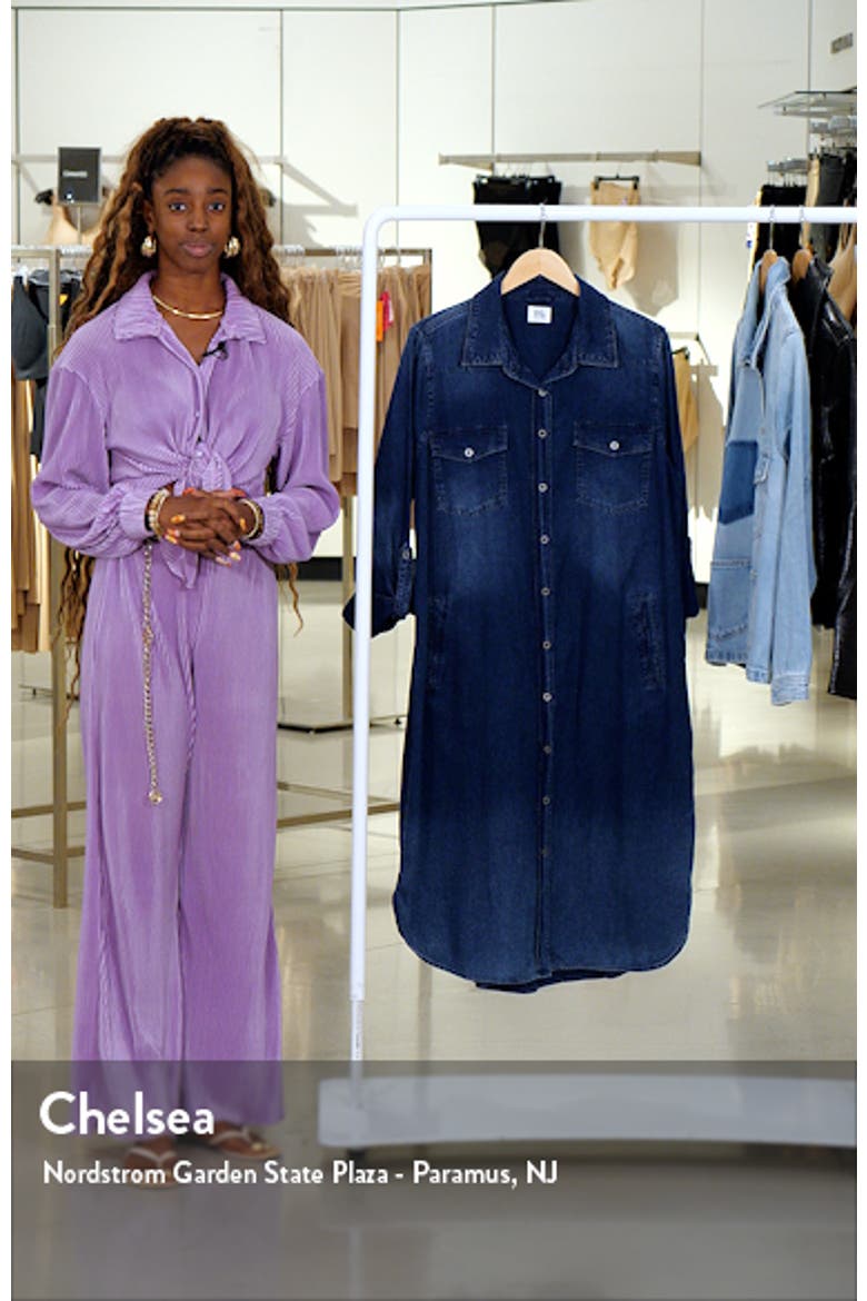 Denim Midi Shirtdress video