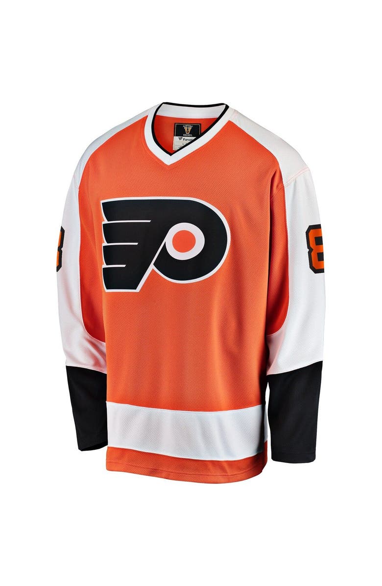 FANATICS Men's Fanatics Branded Dave Schultz Orange Philadelphia Flyers Premier Breakaway Retired Player Jersey, Alternate, color, Orange