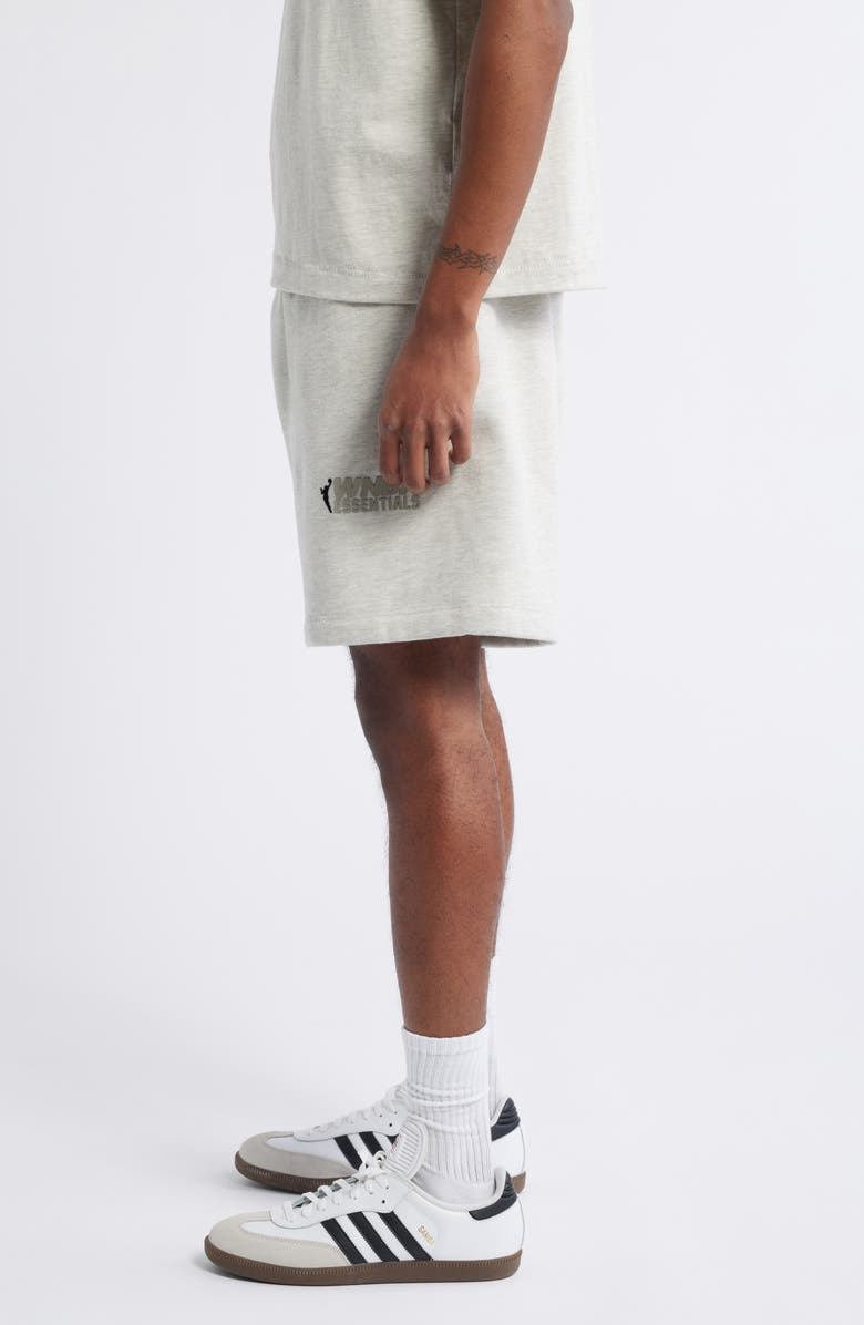 Fear of God Essentials x WNBA Cotton Blend Fleece Sweat Shorts, Alternate, color, 