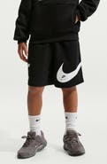 Nike Kids' Logo Detail French Terry Shorts