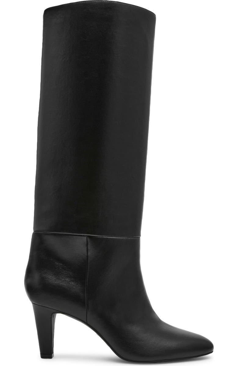 Anne Klein Arcadia Knee High Boot, Alternate, color, Black Smooth
