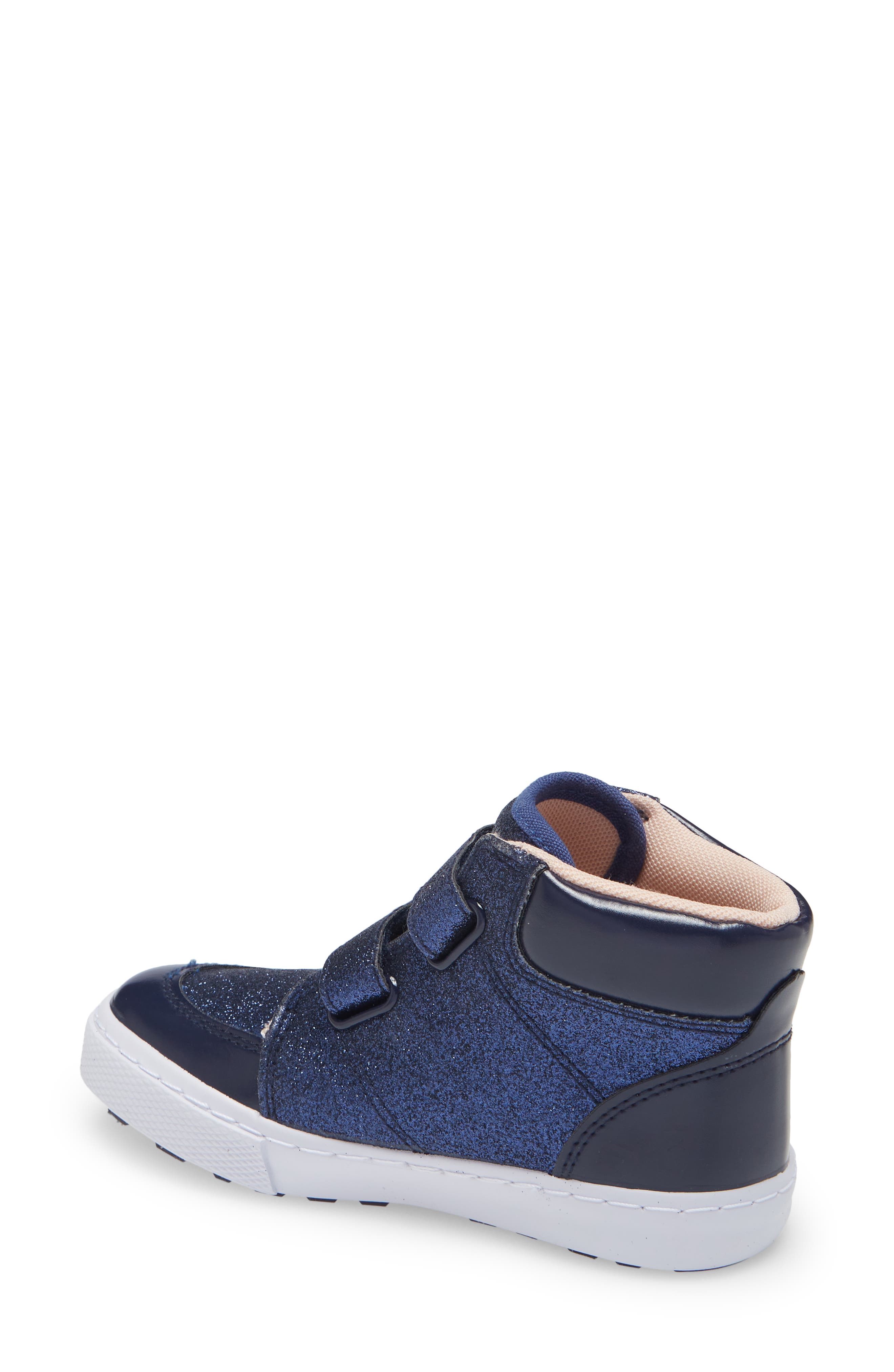 Tucker + Tate Kids' Jewel Glitter High Top Sneaker, Alternate, color, 