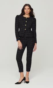 Generation Love Tula Windowpane Tweed Pants