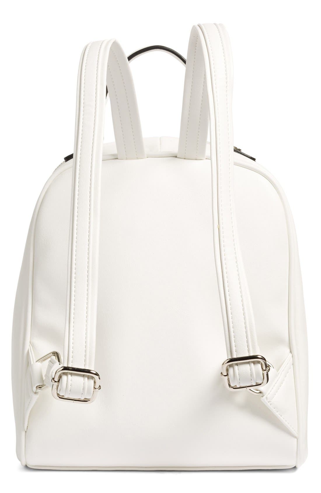 'City' Backpack, Alternate, color, WHITE