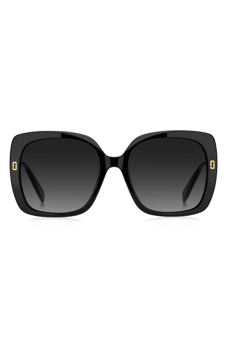 Marc Jacobs 56mm Square Sunglasses, Main, color, 
