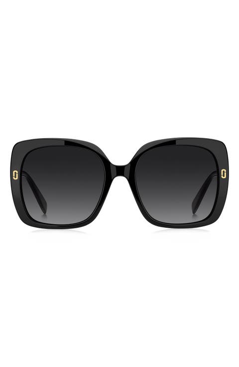 56mm Square Sunglasses