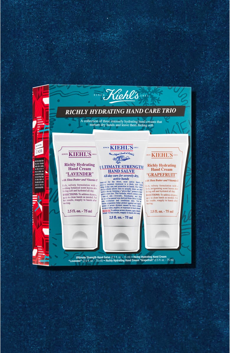 Kiehl's Since 1851 Richly Hydrating Hand Care Trio $58 Value, Alternate, color,