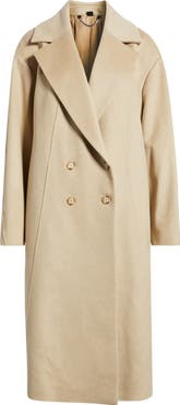 BOSS Calacas Wool & Cashmere Long Coat