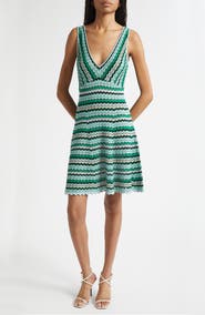 Ramy Brook Melody Pointelle Sleeveless Dress