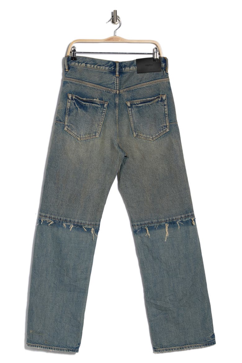 Duplo Tinted Blowout Jeans, Alternate, color, LIGHT INDIGO