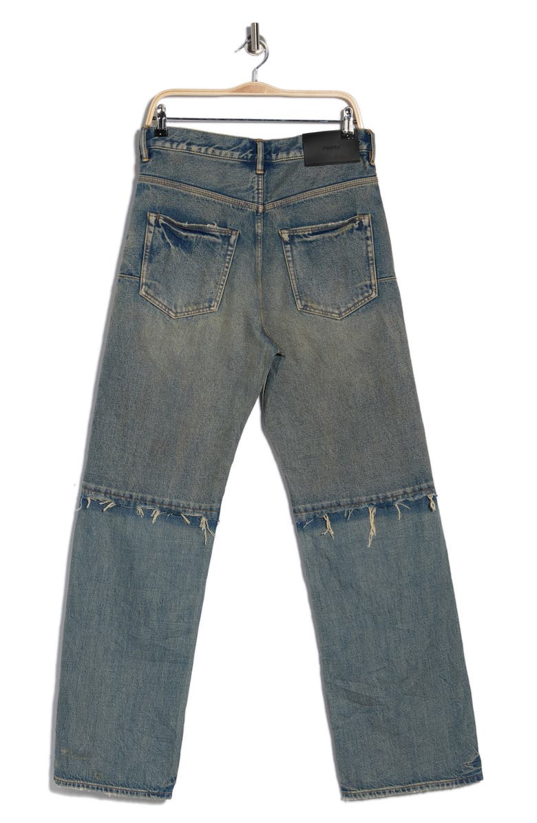 PURPLE BRAND Duplo Tinted Blowout Jeans, Alternate, color, Light Indigo