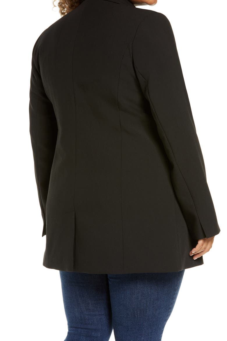 Vent Back Exec Blazer, Alternate, color, BLACK