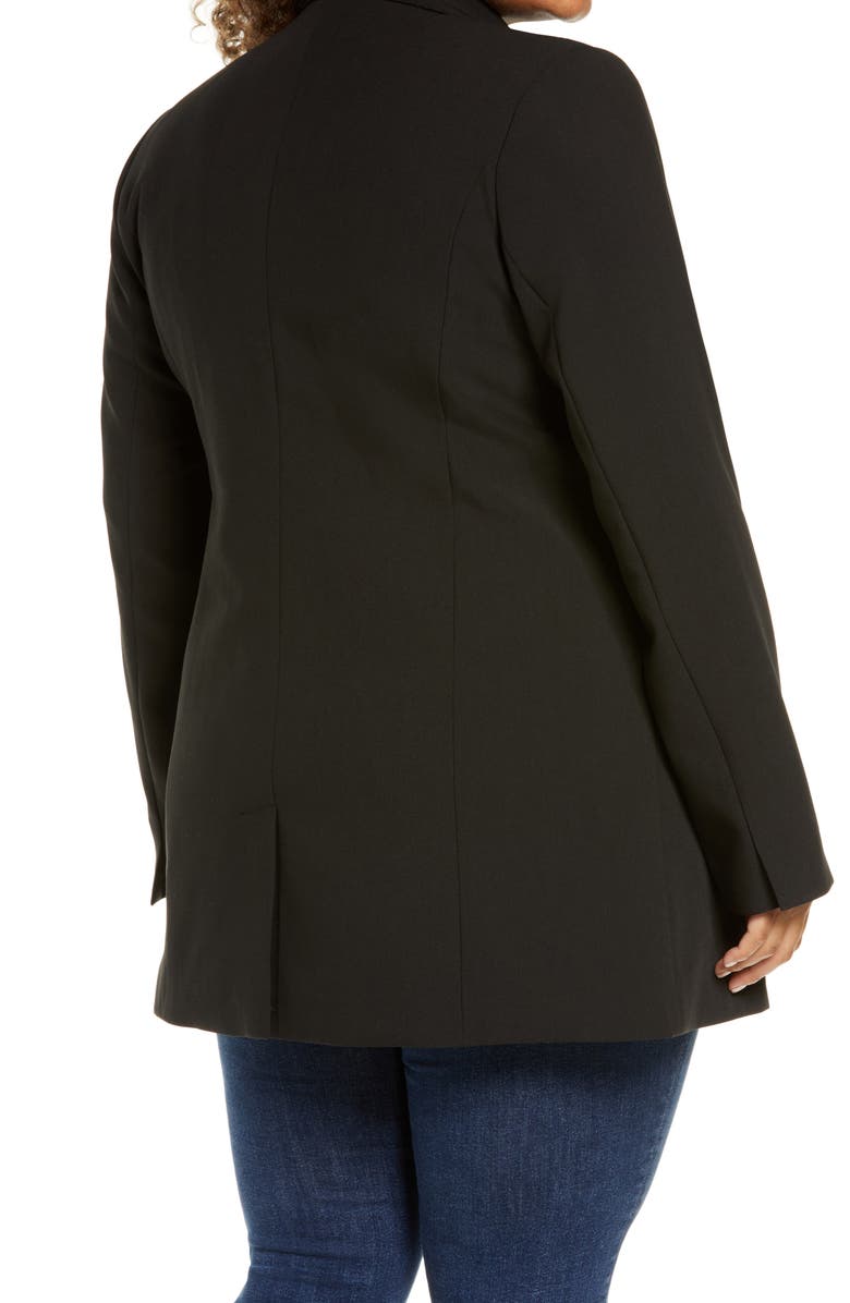 Good American Vent Back Exec Blazer, Alternate, color,