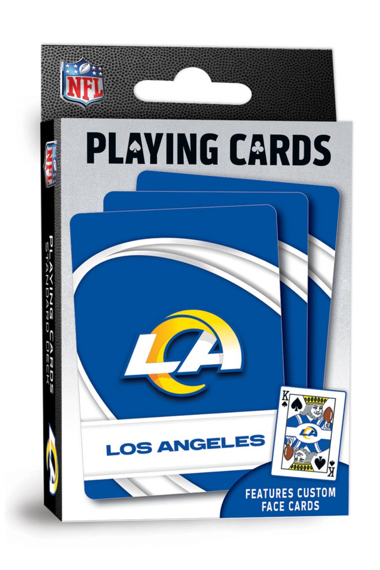 Los Angeles Rams Playing Cards, Main, color, Multicolor