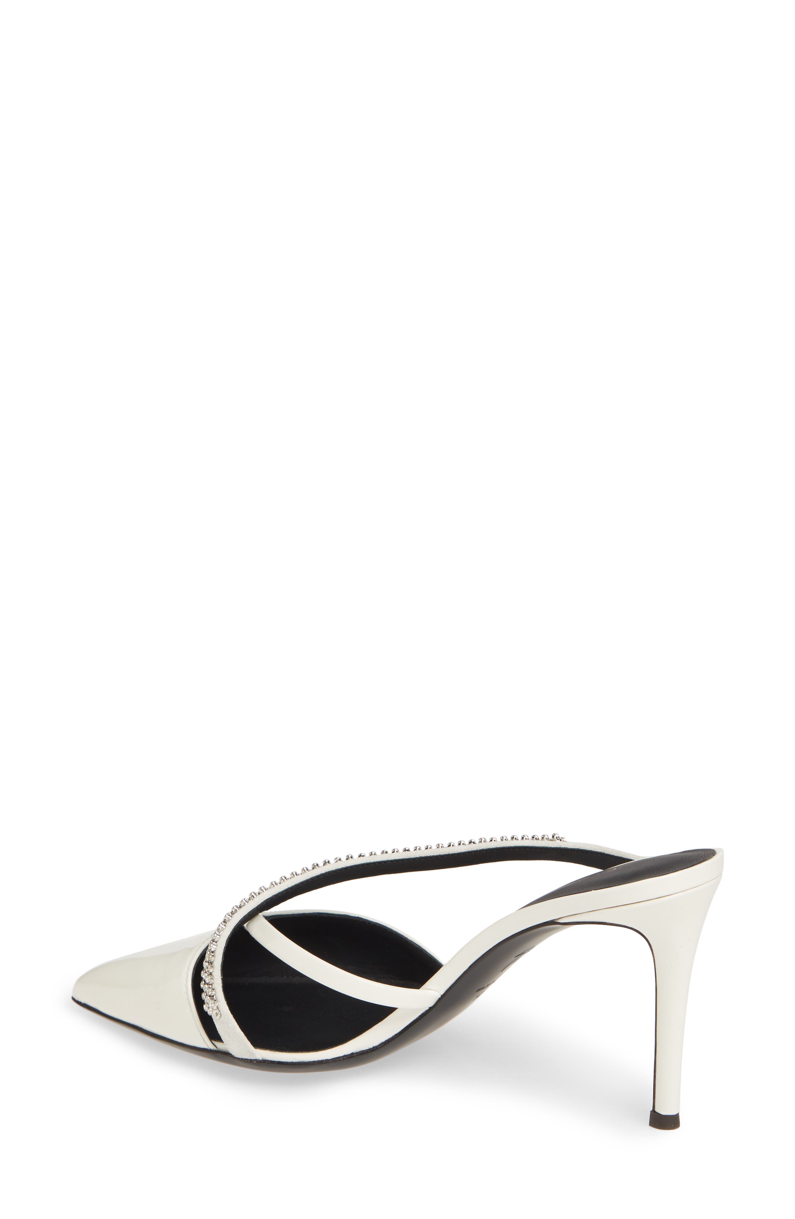 Giuseppe Zanotti Embellished Asymmetrical Mule, Alternate, color, 
