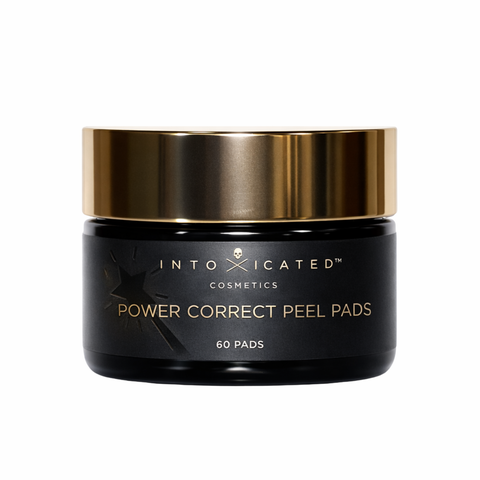 Power Correct Peel Pads | 60 Pads | Brighten, Correct and Exfolitate | Multi-Acid 12% Glycolic Pads