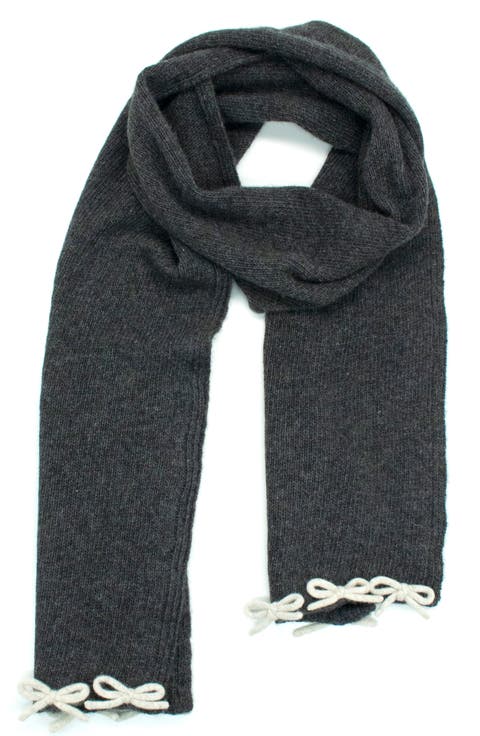 Bow Trim Scarf