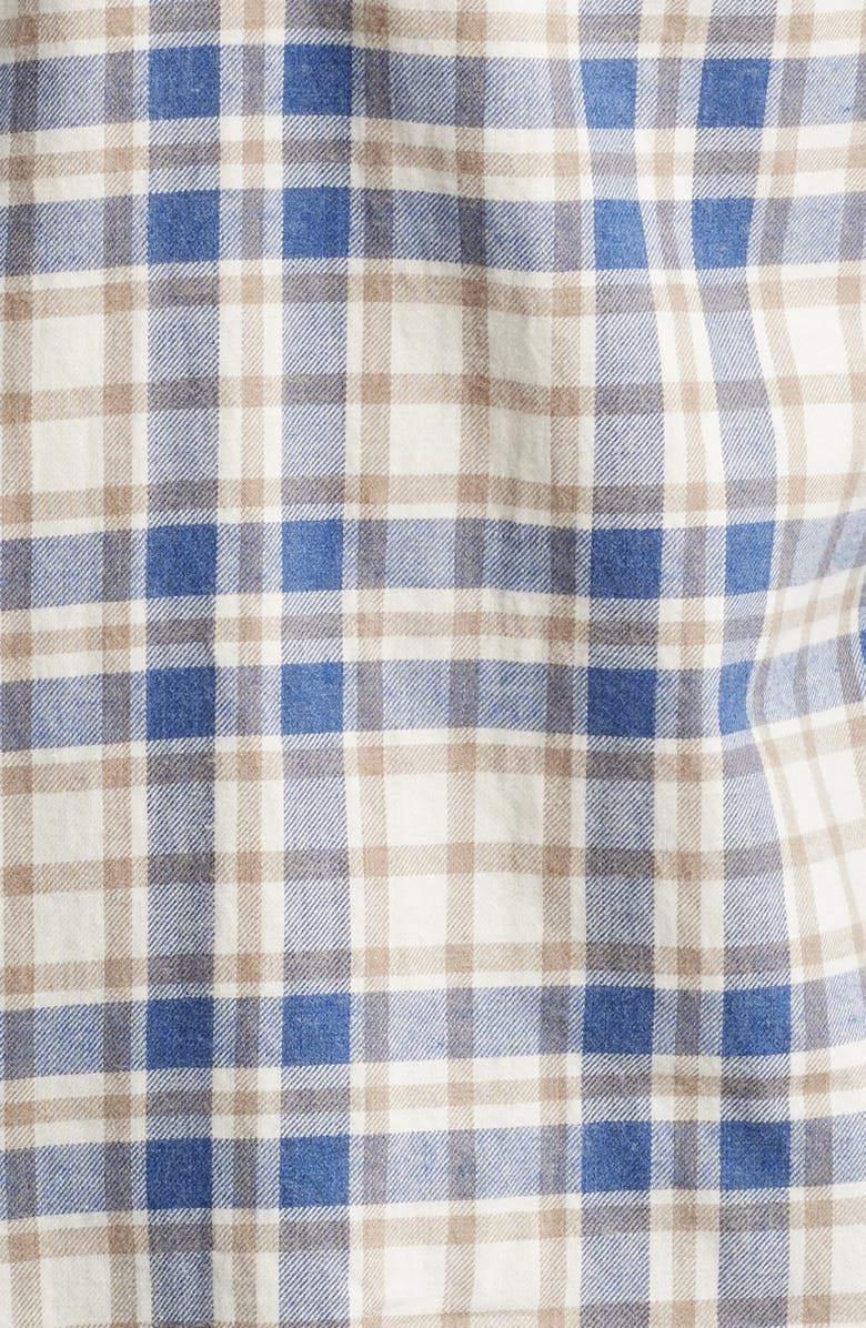 Peter Millar Whistler Plaid Button-Up Shirt, Alternate, color, 