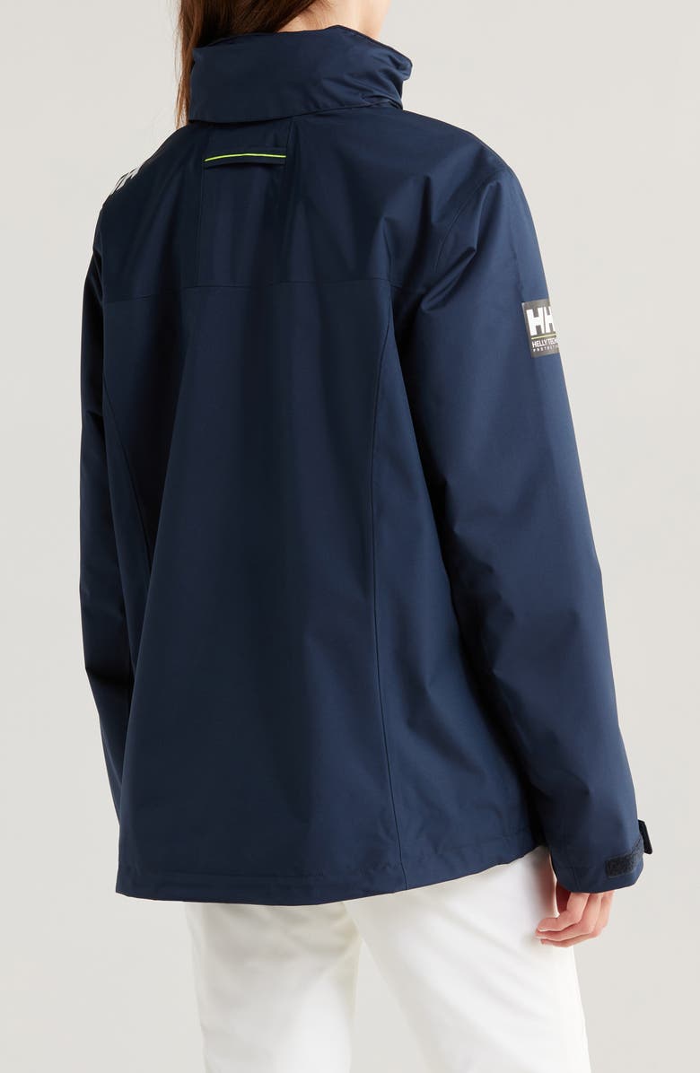 Helly Hansen Crew 2.0 Waterproof Midlayer Hooded Sailing Jacket, Alternate, color, 